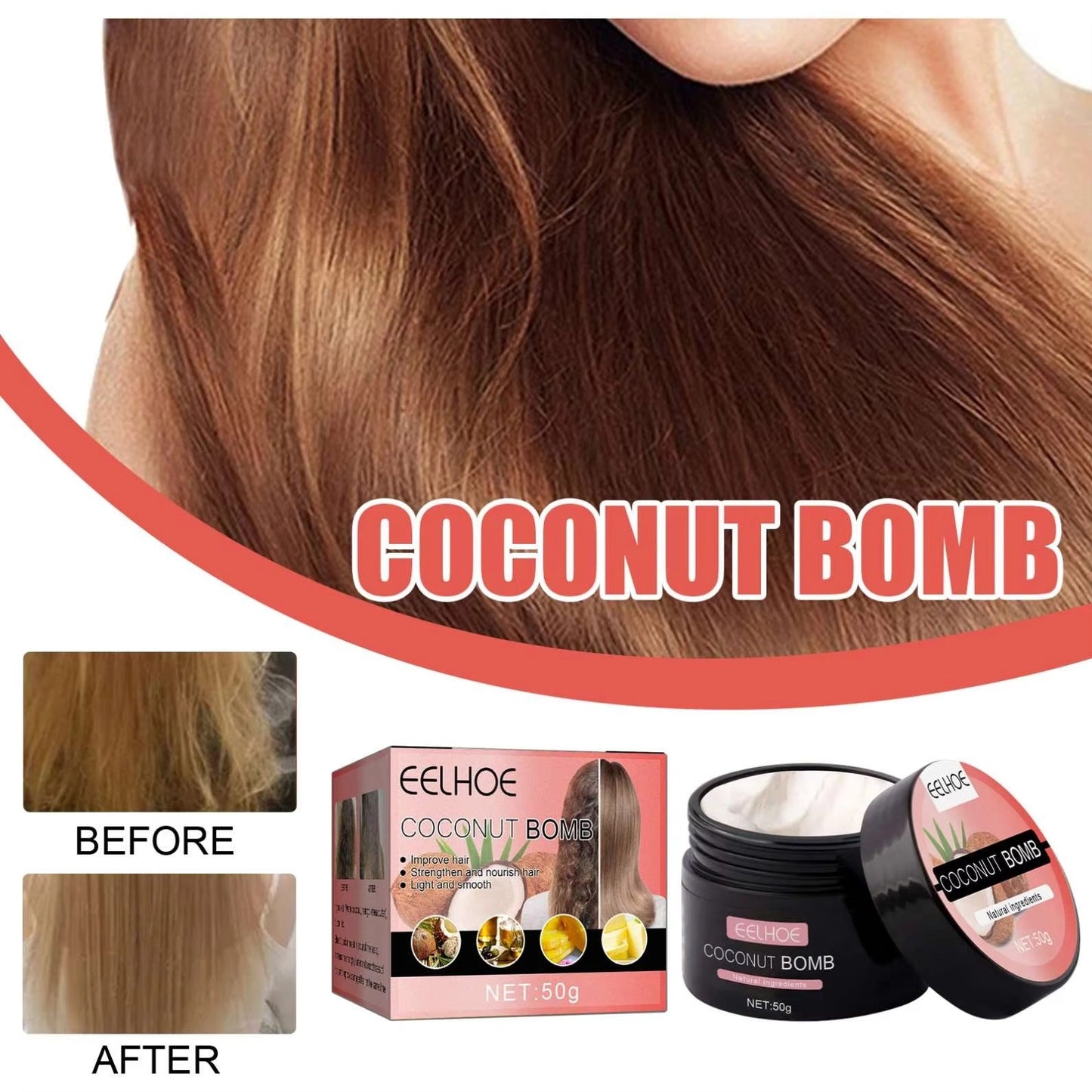Hĺbkovo vyživujúca vlasová maska CocoSilk™