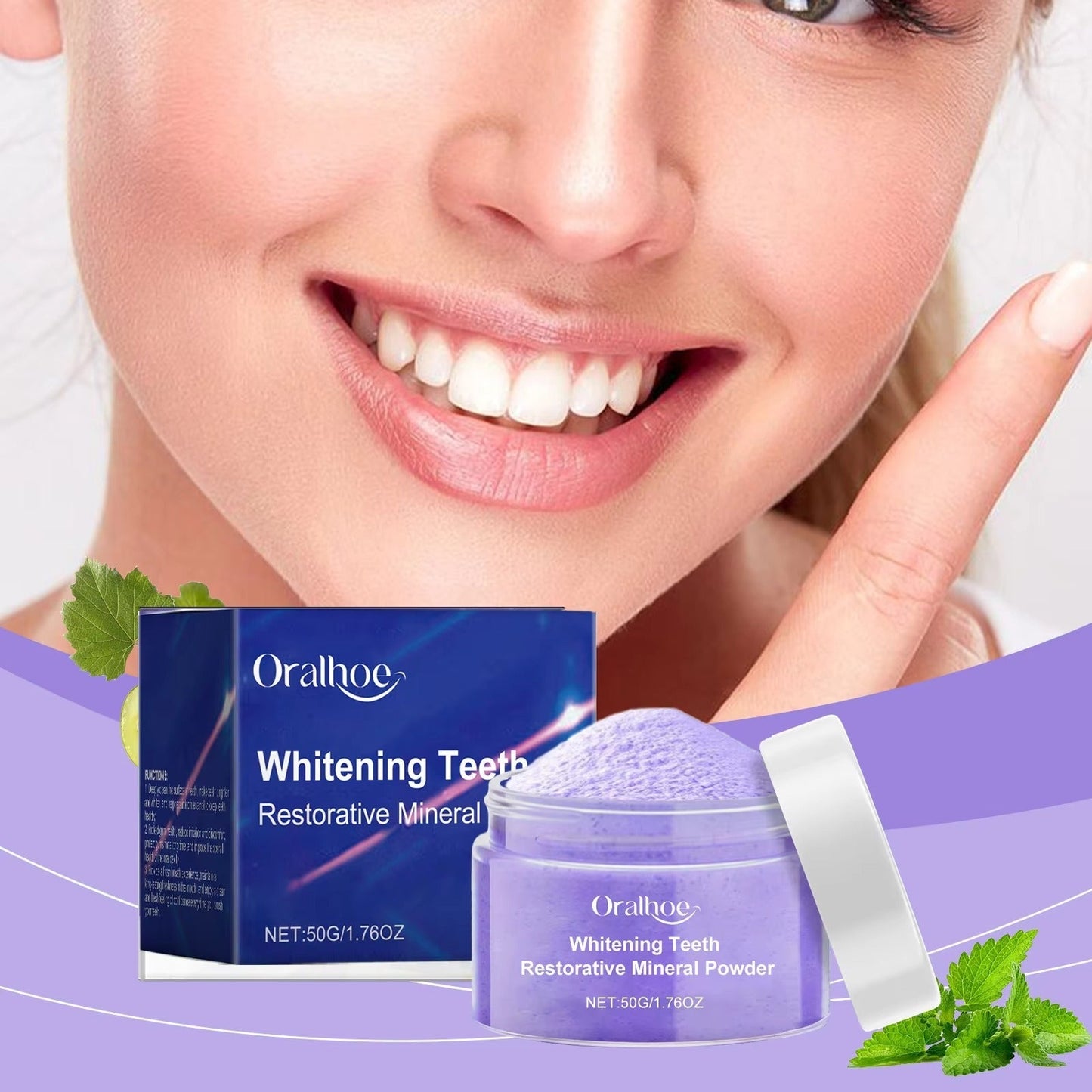 Minerální prášek DentaGlow™