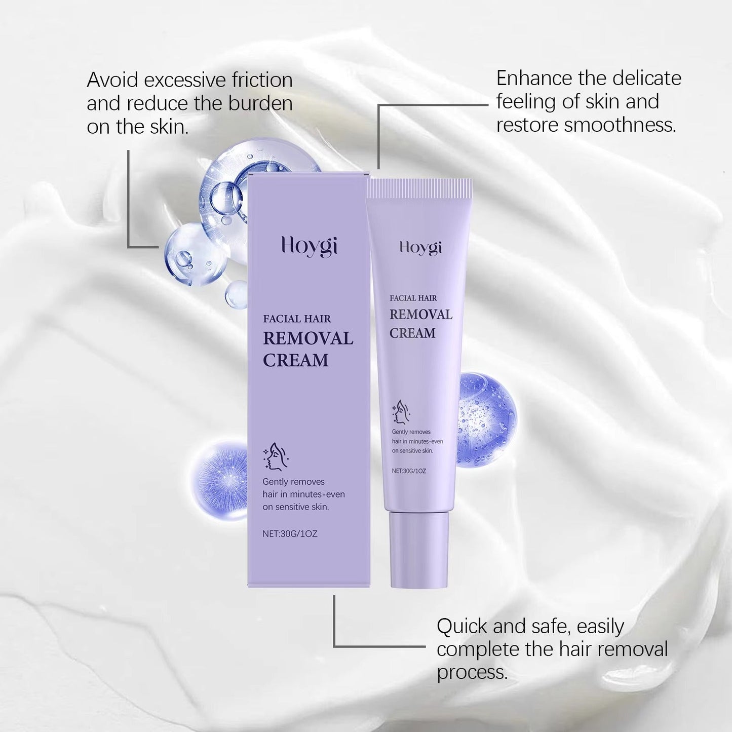 Krém na odstraňovanie chĺpkov na tvári GlowSoothe™
