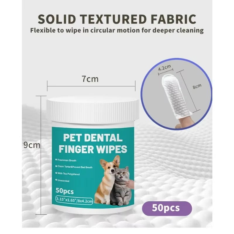 FreshPaws™ vlhčené obrúsky na zubnú hygienu