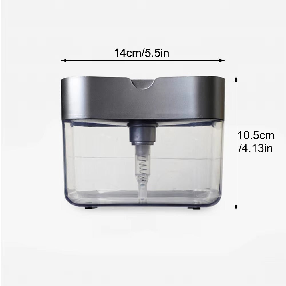 Dávkovač mydla SinkSaver™ 2 v 1 s hubou