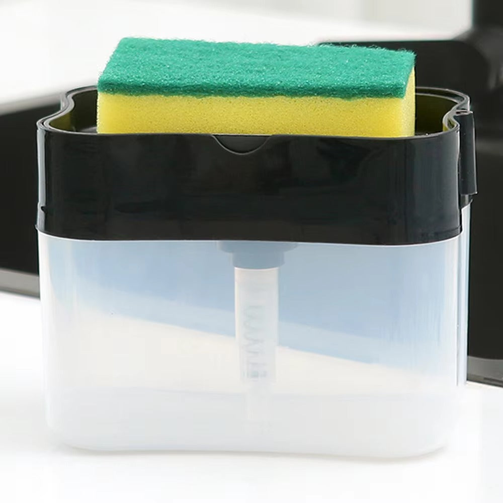 Dávkovač mydla SinkSaver™ 2 v 1 s hubou