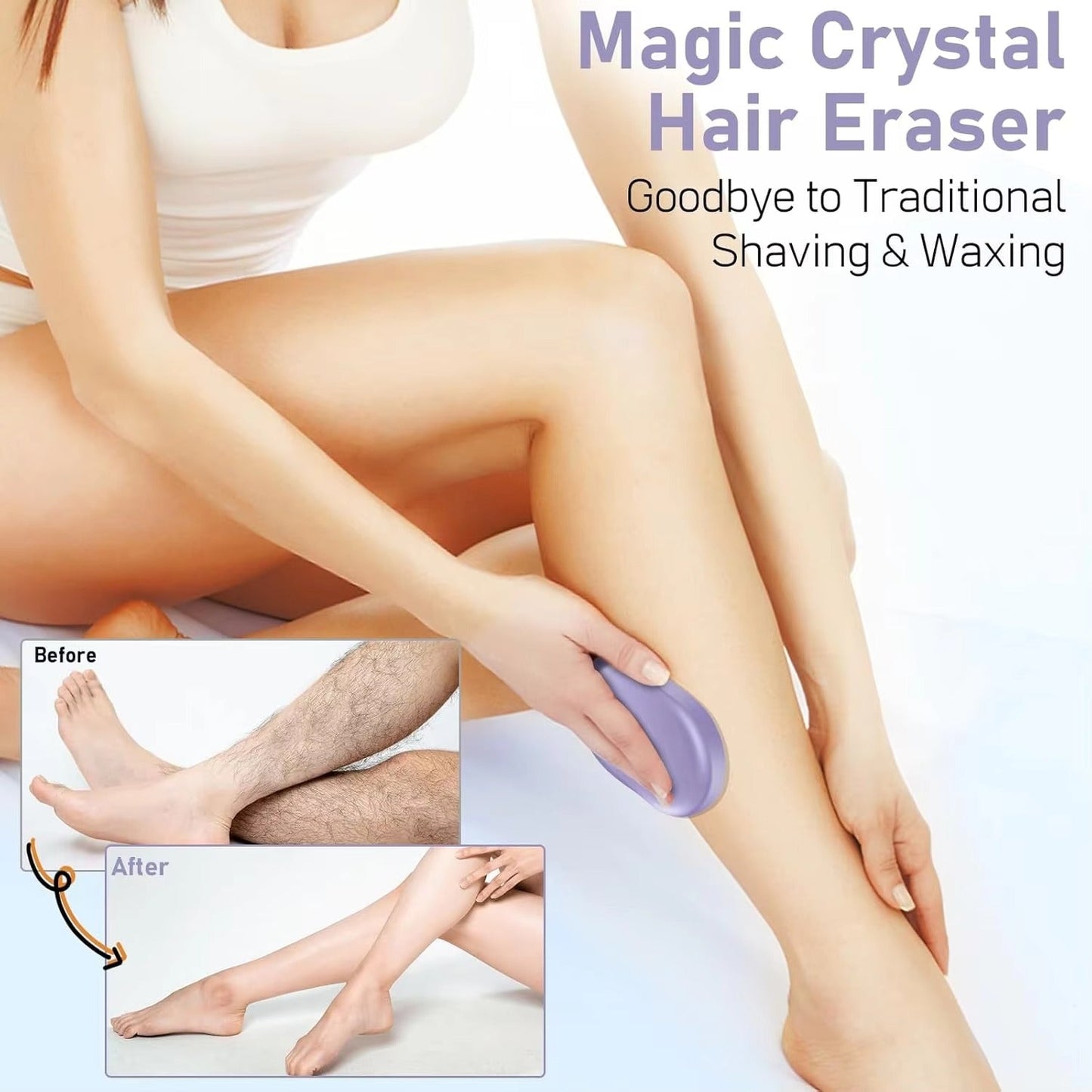 Crystalová guma na vlasy SilkGlide™