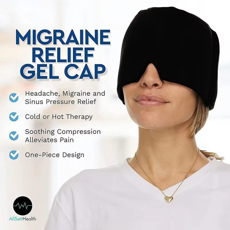Čiapka na liečbu migrény ReliefHalo™