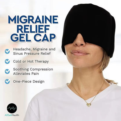 Čiapka na liečbu migrény ReliefHalo™