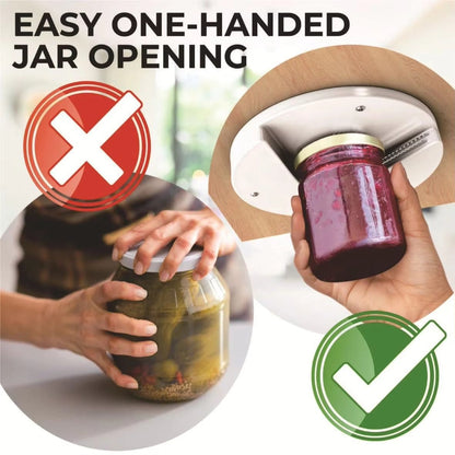 Jednoduchý otvárač na poháre GripEase Jar Master do každej kuchyne