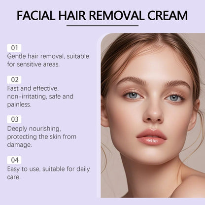 Krém na odstraňovanie chĺpkov na tvári GlowSoothe™